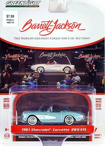 Chevrolet Corvette 283/315 1961 Greenlight Barrett Jackson Serie 7 🟦AZUL 🟦 - Imagen 1 de 9