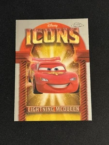 2025 Topps Chrome Disney Lightning McQueen Icons Insert #DI-5, Cars - Picture 1 of 2