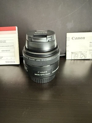 Lente macro IS STM para cámara Canon EF-S 35 mm F2,8 Foto 1 de 4