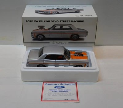 1:18 Autoart - Ford XW GTHO Street Machine - Blown Aluminium Silver Rush - Image 1 of 4