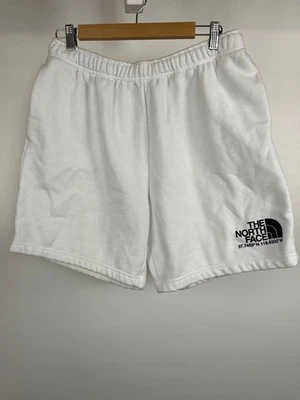 The North Face 坐标运动短裤男式 L 码白色羊毛弹性腰围 — 第 1/4 张图片