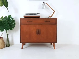 VINTAGE G PLAN RECORD CABINET / TV STAND / SMALL SIDEBOARD - RETRO - Picture 1 of 9