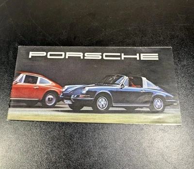 Superb 1968 Porsche 911 T 911 E 911  912 TARGA CUT Dealership Brochure Catalogue - Image 1 of 3
