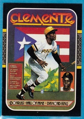 Donruss 1986 - Diamond King - Roberto Clemente #612 Foto 1 de 2