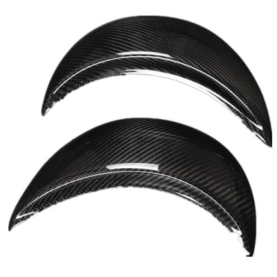 Eyebrows Eyelids Headlight Cover Carbon Fiber For 1998-05 VW Volkswagen Beetle — 第 1/4 张图片