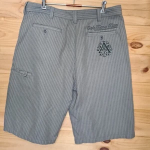 Y2k Ooh Mow Mao Pin Striped Punk Grunge Shorts Men's Size W34 - Bild 1 von 8
