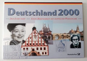 Alemania 2000, juego de monedas de prueba y sellos, G - Karlsruhe - Imagen 1 de 9