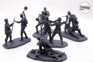 FIERDAN Toy Soldiers WW2 Battle Engagement Scale 1/32 - Picture 1 of 5