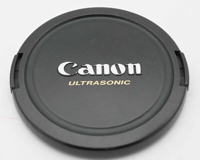 Genuine Canon EOS E-72 Ultrasonic 72mm Front Lens Cap  (#17918) - Image 1 of 2