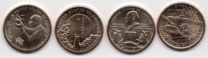 USA $ 1 Dollar 2024 American Innovation alle 4 Münzen D oder P zur Auswahl - Bild 1 von 10