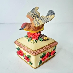 Heritage House Trinket Box Sing A Song Bird Music Oh, What A Beautiful Morning - Picture 1 of 11