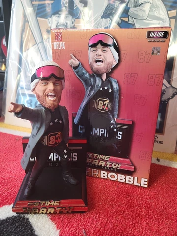 Travis Kelce Bobblehead Super Bowl LIV Parade Celebration FOCO Chiefs Cover