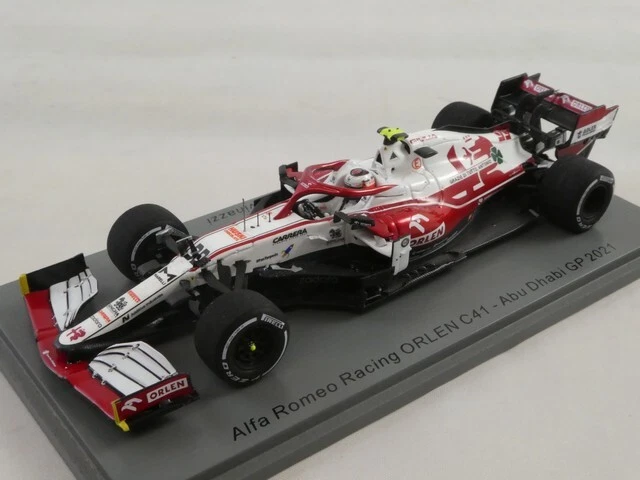Spark Alfa Romeo Orlen C41 #99 Antonio Giovinazzi Abu Dhabi GP 2021 1/43 S7857 - Immagine 1 di 3