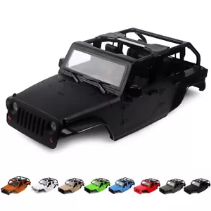 Guscio passo auto 313 mm per 1/10 RC Rock Crawler assiale SCX10 Jeep Wrangler - Foto 1 di 20