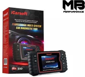 ICARSOFT VAWS V2.0 FOR VOLKSWAGEN AUDI SEAT SKODA OBD2 DIAGNOSTIC SCAN TOOL - Picture 1 of 15