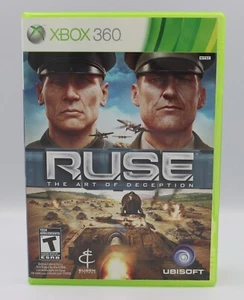 R.U.S.E. Microsoft Xbox 360 Game CIB Complete Used NO US TARIFFS - Picture 1 of 5