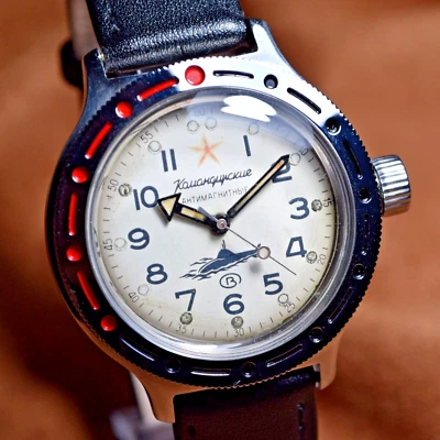 VOSTOK AMPHIBIAN Albatross Vintage Automatic Watch Wostok Soviet Wristwatch - Image 1 of 4