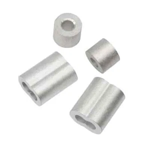 Everbilt Cable Wire Rope Clip 1/8 in. Aluminum Ferrule and Stop Set 43254 - Picture 1 of 1