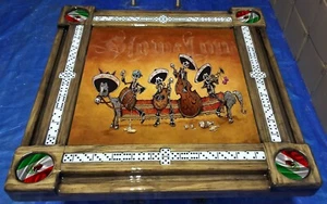 Mexican Skeleton Band Domino Table by Domino Tables by Art - Picture 1 of 6