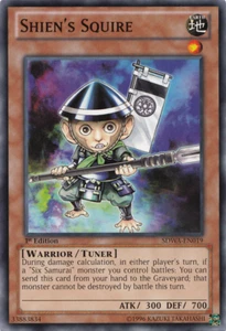 Shien's Squire X 1 1st Mint YUGIOH Cards SDWA-EN019 - Picture 1 of 1