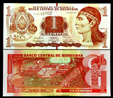 Honduras 1 Lempira Banknote World Paper Money Unc Currency Bill Note