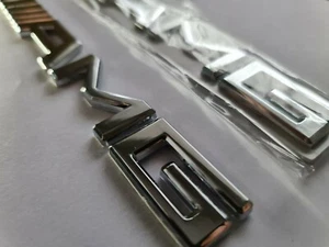 Mercedes-Benz AMG Badge with adhesive application, Chrome finish - Picture 1 of 3