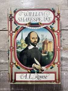1963 Vintage Biography "William Shakespeare" Illustrated - Picture 1 of 14