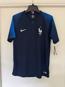 Nike France 2018 HOME Men Jersey Soccer - Picture 1 of 6