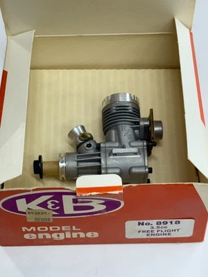 VINTAGE K&B 3.5 FREE FLIGHT MODEL AIRPLANE ENGINE NIB - Image 1 of 4