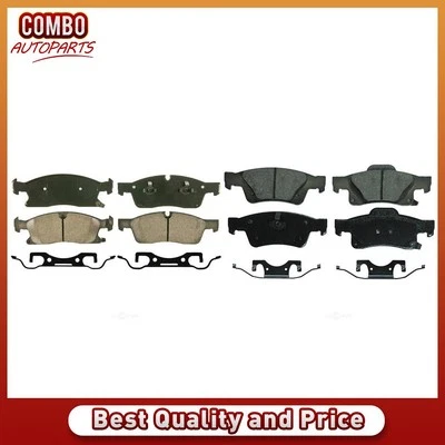 Conjunto de pastilhas de freio a disco dianteiro traseiro para Jeep Grand Cherokee 2011-2018 - Imagem 1 de 4