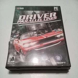 DRIVER PARALLEL LINES (PC DVD ROM, 2007) - Complete In Box CIB - Picture 1 of 7