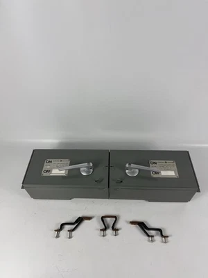 Interruptor de placa de panel fusible GE TWIN THFP / QMR THFP363, QMR363 3 polos 100 amperios 600 V Foto 1 de 4