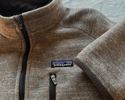 Patagonia Better Sweater 1/4 Zip Men's Fleece Jacket Brown L - Image 1 of 4