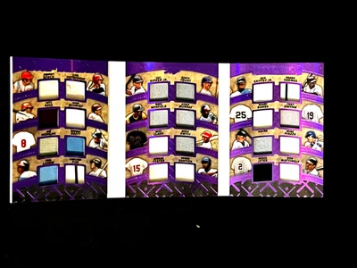 2025 Leaf Spectacular Book Of Baseball Bench Brett + 22 Game Used Relics 02/08 - Image 1 of 4