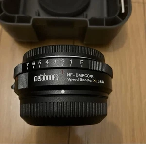 Metabones Speed Booster NF to BMPCC 4K 0.64x Lens Mount Adapter - Picture 1 of 3