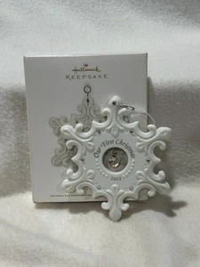 Hallmark Keepsake Ornament Our First Christmas 2011 MINT in BOX - Picture 1 of 5