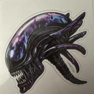 ALIEN FRANCHISE XENOMORPH ALIEN FRANCHISE FILM HORROR STICKER - Foto 1 di 2