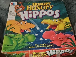 Hungry Hungry Hippos Game Milton Bradley 1994 Classic Kids game  - Picture 1 of 11