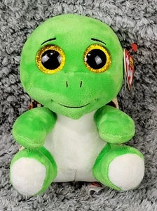 Ty Beanie Boos - TURBO the Turtle 6 Inch NEW Plush - Picture 1 of 6