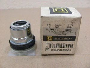 1 NEW SQUARE D 9001-KS44 9001KS44 SELECTOR SWITCH 3 POSITION MAINTAINED SERIES J - Picture 1 of 1