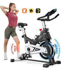 Mobifitness MBH3208 Magnetic Turbo Exercise Bike White & Grey