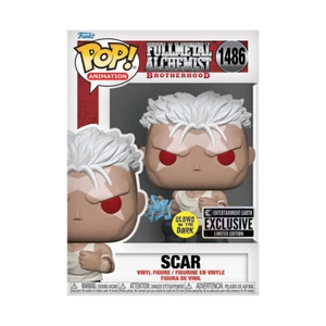 Funko Pop! Figura Vinilo #1486 Fullmetal Alchemist: Brotherhood Scar GITD - Imagen 1 de 2