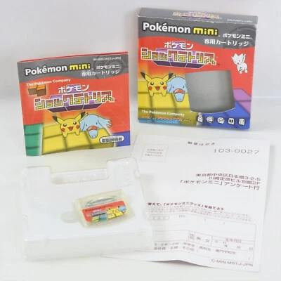 POKEMON SHOCK TETRIS Nintendo POKEMON MINI Japan 7300 pm - Image 1 of 4