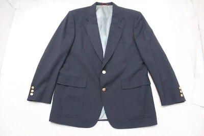Jack Nicklaus Golden Bear Button Blazer Sport Coat Navy Mens Size 44 R - Image 1 of 4