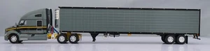 DCP GREY KENWORTH T600 76" HIGH ROOF SLEEPER 53 UTILITY REEFER TRAILER 60-1859 - Picture 1 of 1
