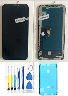 SMILE REPAIR LCD DISPLAY APPLE IPHONE X PARI ORIGINALE INCELL TOUCH SCHERMO VETRO + FRAME