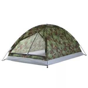 Ultralight Camouflage Tent for 2 People, Portable, Easy Setup with Carry Bag - Picture 1 of 6