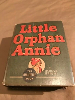 Little Orphan Annie and Punjab the Wizard Harold Gray 1935 Big Little Book 1162 - Image 1 of 4
