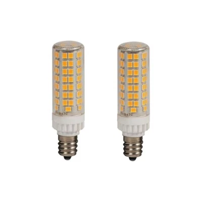 Lampadina led 7 w luce calda 3000k 2 lampadine e14 per lampadario - Immagine 1 di 3
