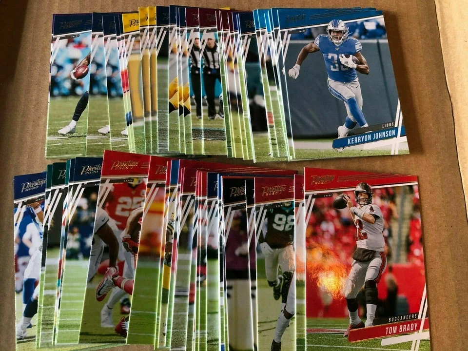 2020 Panini Prestige Football Card Base YOU PICK COMPLETE YOUR SET Mahomes 1-200 - Image 1 of 2